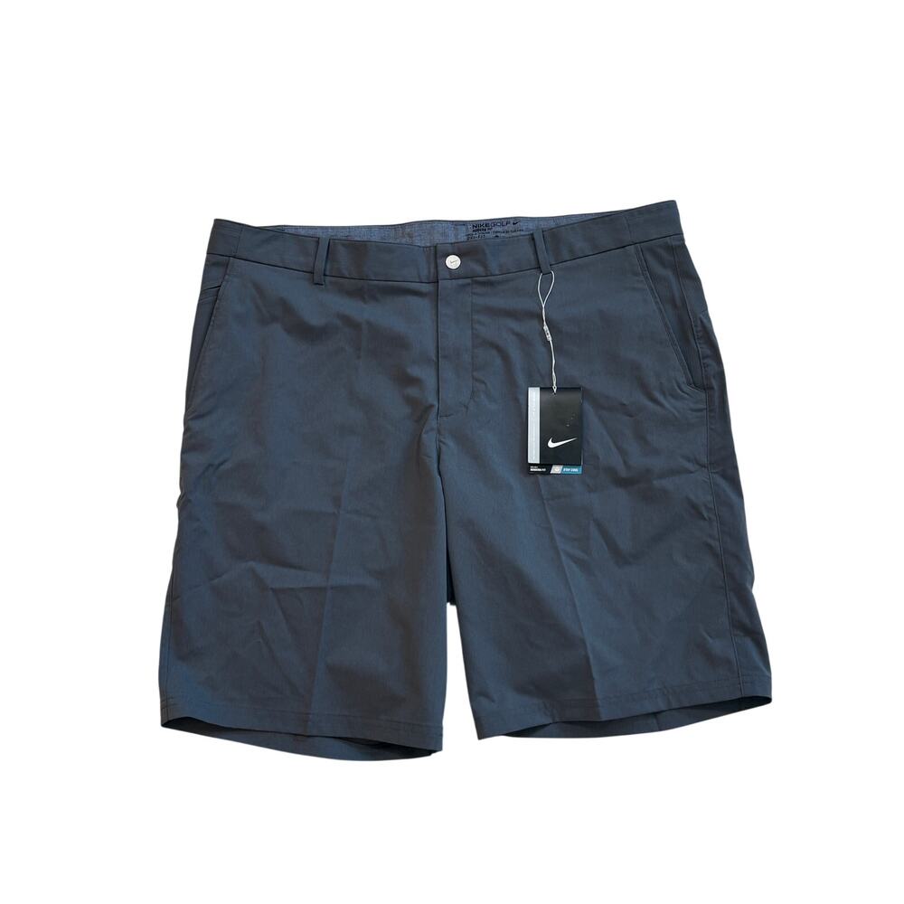 Nike Golf Shorts Mens Size 38 Gray Modern Fit Performance Dri-Fit Pockets Casual